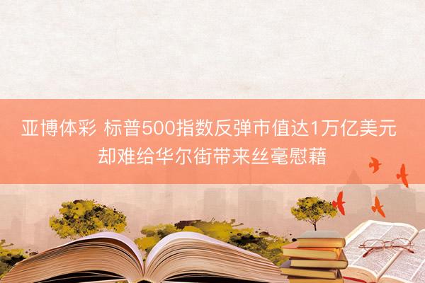 亚博体彩 标普500指数反弹市值达1万亿美元 却难给华尔街带来丝毫慰藉